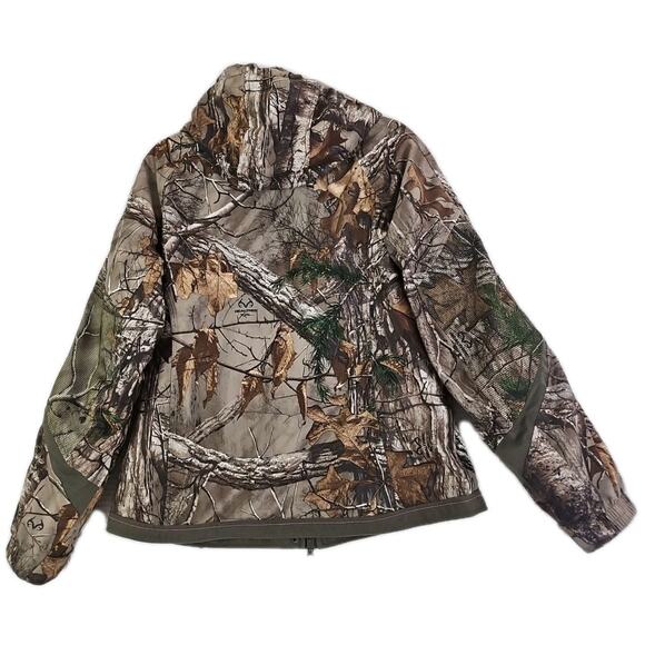 Game Winner ~Woman Size M~ Brown Camouflage Hunting Outdoors Coat Jacket Hooded. - Picture 9 of 15